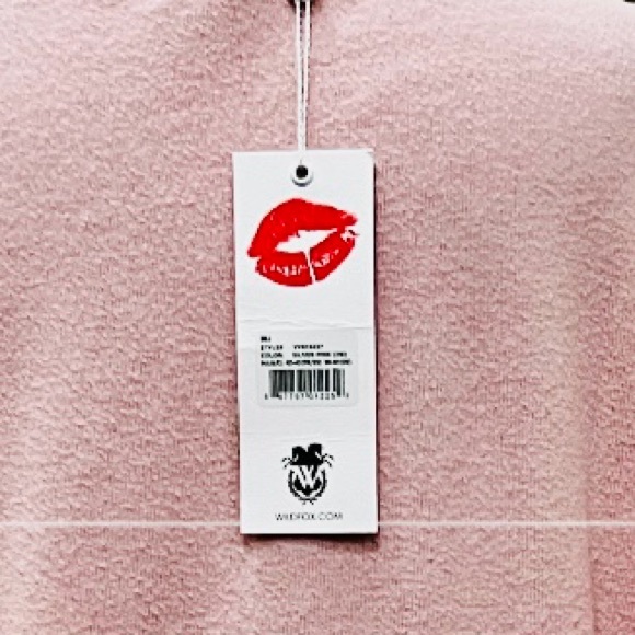 Wildfox “Dear Santa, I Can Explain” Crew Sweatshirt NWT - Picture 4 of 4